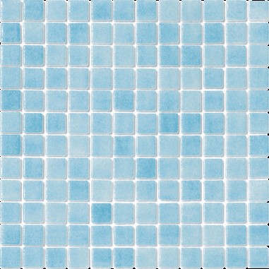 Gresite azul niebla 3004 para piscinas 2,5x2,5